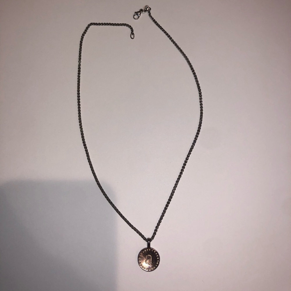 James Avery chain with “A” charm